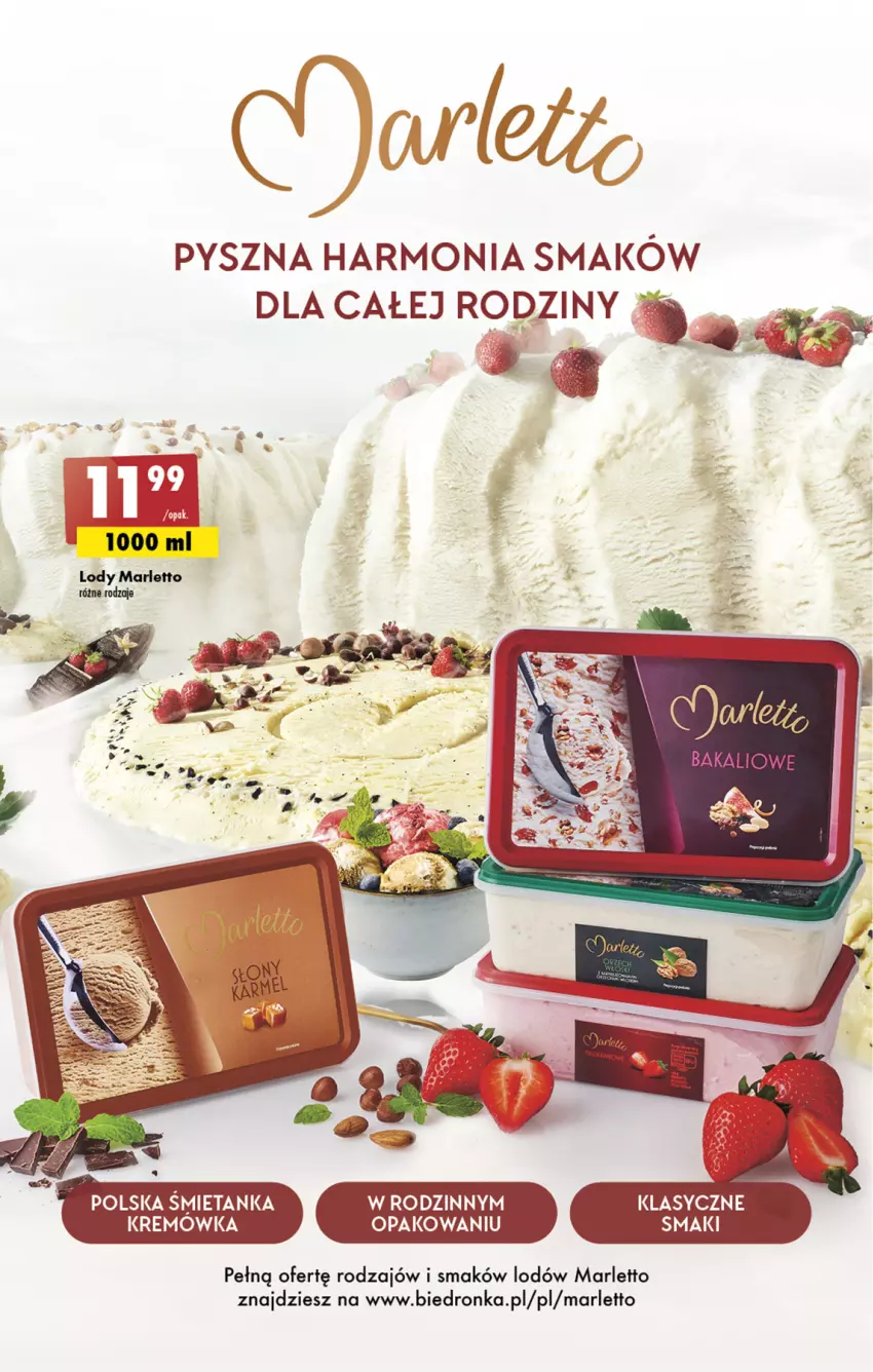 Gazetka promocyjna Biedronka - otwieramy sezon na lody - ważna 09.05 do 31.08.2022 - strona 4 - produkty: 
