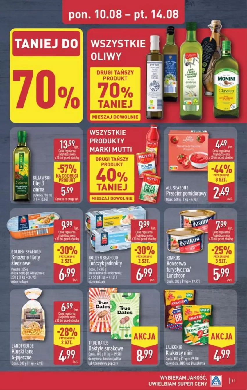 Gazetka promocyjna Aldi - Pełna oferta - ważna 10.08 do 14.08.2026 - strona 11 - produkty: Lajkonik, Mus