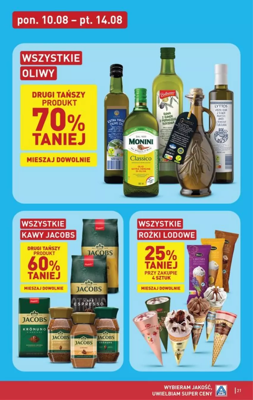 Gazetka promocyjna Aldi - Pełna oferta - ważna 10.08 do 14.08.2026 - strona 21 - produkty: Jacobs