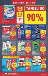 Gazetka promocyjna Aldi - Pełna oferta - Gazetka - ważna od 14.08 do 14.08.2026 - strona 24 - produkty: Nutella, Gra, Papier, Lody, Ręcznik, Foxy, Mleko, LG, Fa