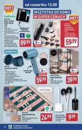 Gazetka promocyjna Aldi - Pełna oferta - Gazetka - ważna od 14.08 do 14.08.2026 - strona 38 - produkty: Dywanik, Szczotka, Regał, Isana, Suszarka, Szczotka do WC, Smartfon, Dywan, Fa