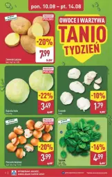 Gazetka promocyjna Aldi - Pełna oferta - Gazetka - ważna od 14.08 do 14.08.2026 - strona 4 - produkty: Piec, Warzywa, Gra, Czosnek, Ziemniaki, Owoce, Grafika, Szpinak