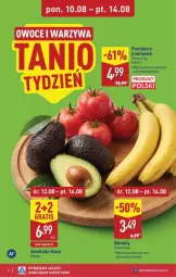 Gazetka promocyjna Aldi - Pełna oferta - Gazetka - ważna od 14.08 do 14.08.2026 - strona 6 - produkty: Banany, Warzywa, Owoce, Pomidory
