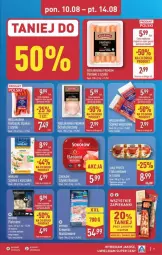 Gazetka promocyjna Aldi - Pełna oferta - Gazetka - ważna od 14.08 do 14.08.2026 - strona 9 - produkty: Kurczak, Parówki, Parówki z szynki, Szynka, Fa