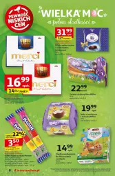 Gazetka promocyjna Auchan - Pewność Niskich Cen Supermarket - Gazetka - ważna od 02.04 do 02.04.2025 - strona 10 - produkty: Ciastka, Oreo, Merci, Guma rozpuszczalna, Milka