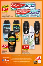 Gazetka promocyjna Auchan - Pewność Niskich Cen Supermarket - Gazetka - ważna od 02.04 do 02.04.2025 - strona 14 - produkty: Por, Palmolive, Rexona, Dezodorant, Pasta do zębów, Aloe vera, Sport, Control