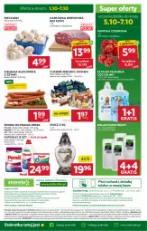 Gazetka promocyjna Stokrotka - Supermarket - Gazetka - ważna od 07.10 do 07.10.2026 - strona 52 - produkty: Piec, Warzywa, Gra, Coccolino, Telefon, Cukier, Papryka czerwona, Papryka, Karkówka wieprzowa, Persil, O nas, Dres, Optima, Płyn do płukania, Kiełbasa głogowska, Znicz, Owoce, Cukierki, Wagi, Kiełbasa, Mięso