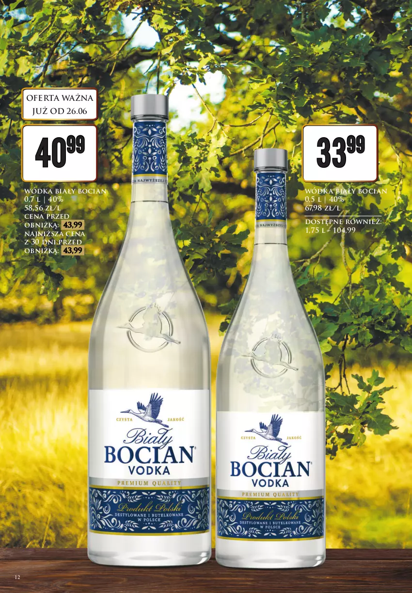 Gazetka promocyjna Dino - Katalog alkoholowy - czerwiec 2026ㅤㅤ - ważna 29.06 do 04.07.2026 - strona 12 - produkty: Biały Bocian