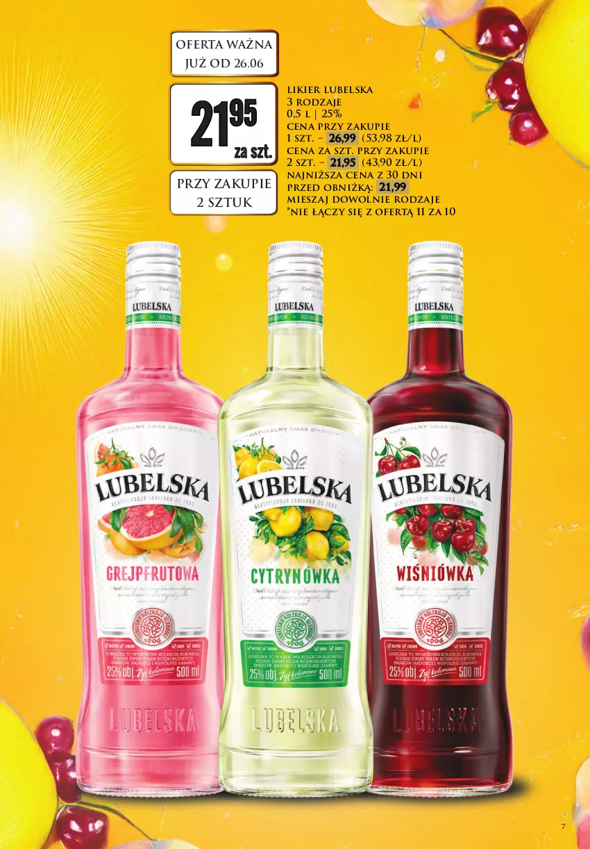 Gazetka promocyjna Dino - Katalog alkoholowy - czerwiec 2026ㅤㅤ - ważna 29.06 do 04.07.2026 - strona 7 - produkty: Likier