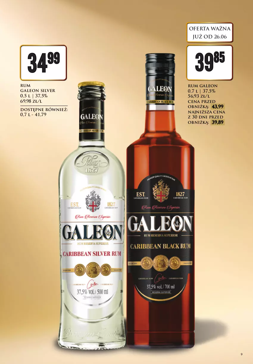 Gazetka promocyjna Dino - Katalog alkoholowy - czerwiec 2026ㅤㅤ - ważna 29.06 do 04.07.2026 - strona 9 - produkty: Leon, Rum