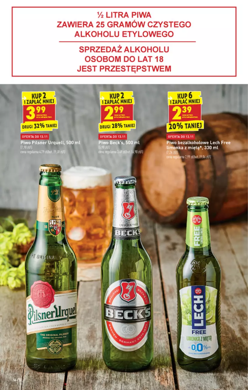 Gazetka promocyjna Biedronka - W tym tygodniu - ważna 10.11 do 17.11.2021 - strona 56 - produkty: Piwo