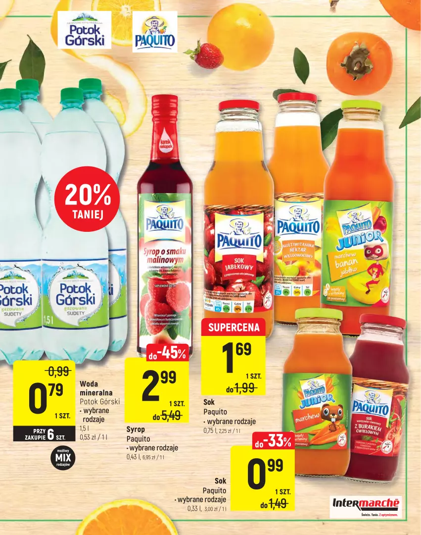 Gazetka promocyjna Intermarche - Jesienny Targ - ważna 28.09 do 11.10.2021 - strona 15 - produkty: Sok, Syrop