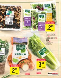 Gazetka promocyjna Intermarche - Jesienny Targ - Gazetka - ważna od 11.10 do 11.10.2021 - strona 5 - produkty: Cebula, Por, Chia, Sałat, Seler naciowy, Jarmuż, Szpinak