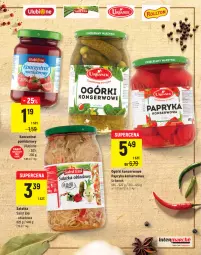 Gazetka promocyjna Intermarche - Jesienny Targ - Gazetka - ważna od 11.10 do 11.10.2021 - strona 9 - produkty: Sałatka, Koncentrat pomidorowy, Warzywa, Ser, Ogórki konserwowe, Papryka, Sałat