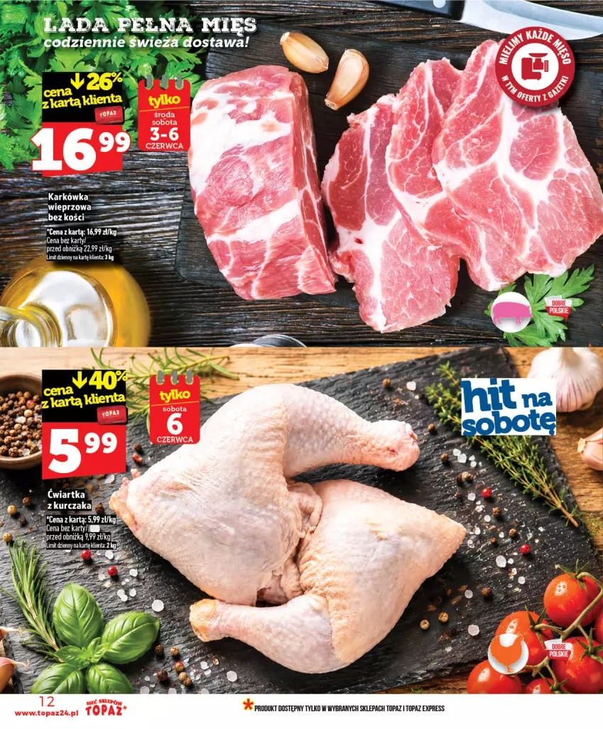 Gazetka promocyjna Topaz - Gazetka - ważna 03.06 do 10.06.2026 - strona 12 - produkty: Top