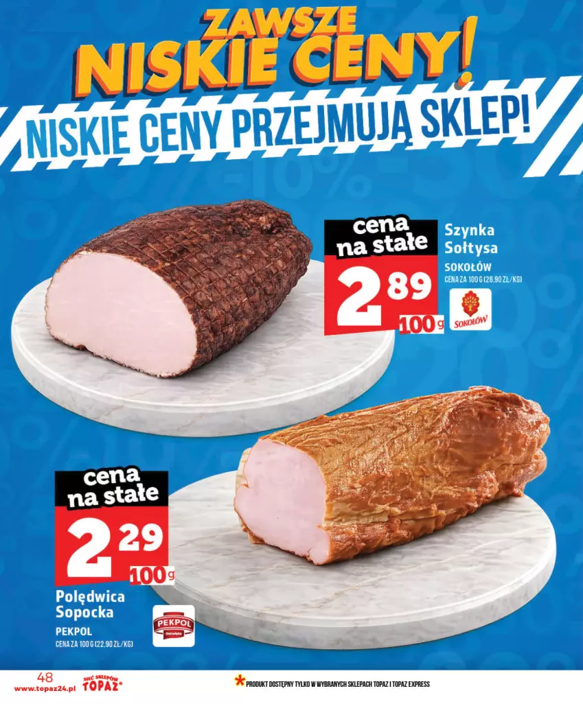 Gazetka promocyjna Topaz - Gazetka - ważna 03.06 do 10.06.2026 - strona 48 - produkty: Top