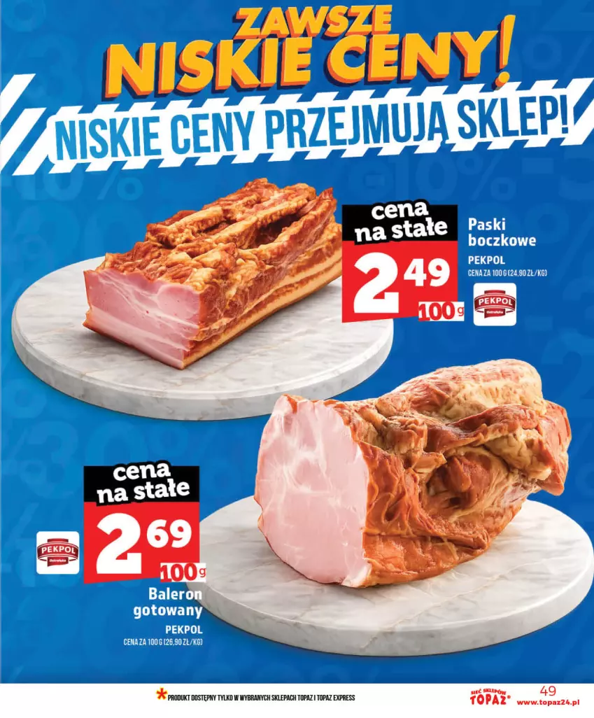 Gazetka promocyjna Topaz - Gazetka - ważna 03.06 do 10.06.2026 - strona 49 - produkty: Top