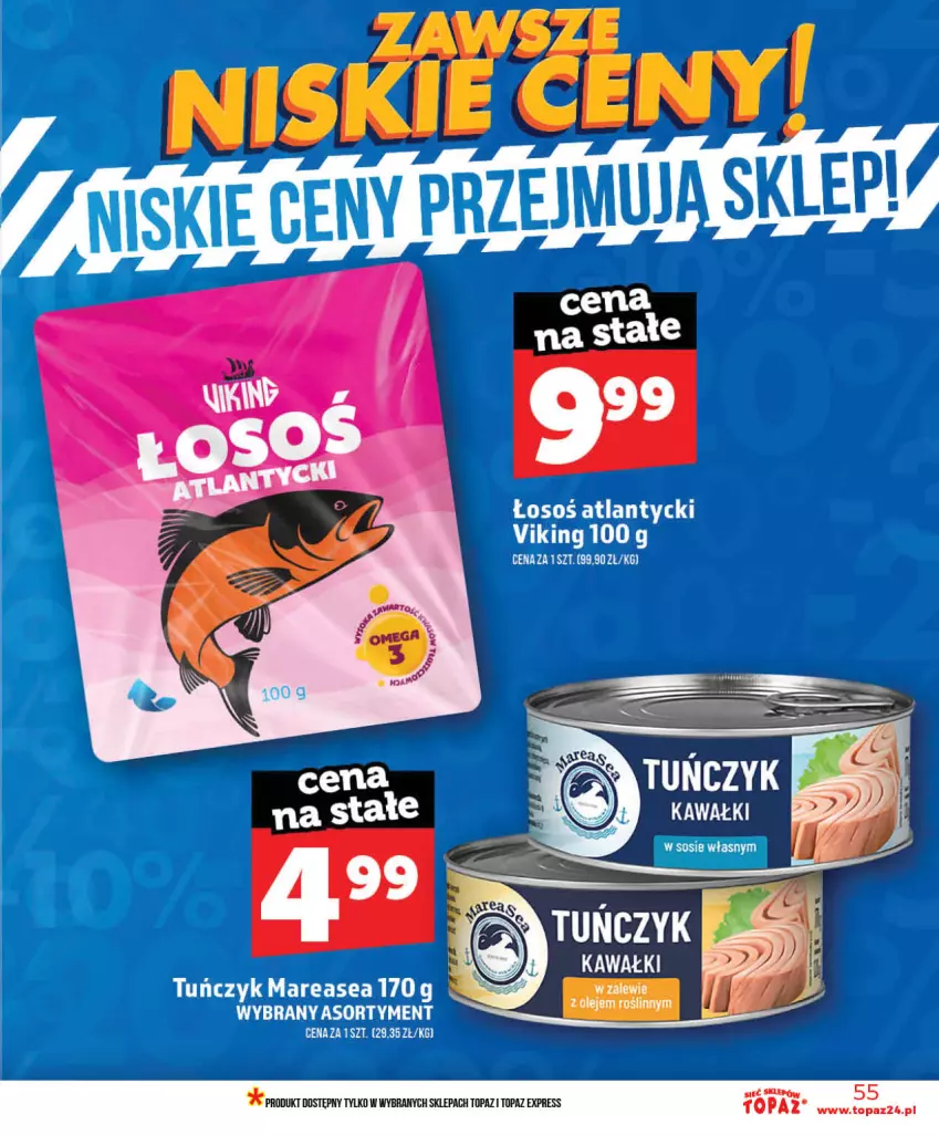 Gazetka promocyjna Topaz - Gazetka - ważna 03.06 do 10.06.2026 - strona 55 - produkty: Kawa, Olej, Top