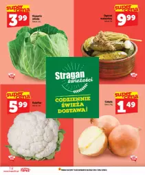Gazetka promocyjna Topaz - Gazetka - Gazetka - ważna od 10.06 do 10.06.2026 - strona 18 - produkty: Cebula, Kalafior, Top, Ogórek