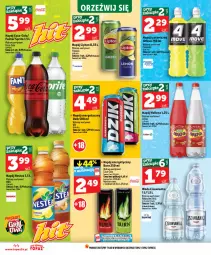 Gazetka promocyjna Topaz - Gazetka - Gazetka - ważna od 10.06 do 10.06.2026 - strona 44 - produkty: Top, Por, Napój energetyczny, Coca-Cola, Pepsi, Hellena, Lipton, Napój izotoniczny, Sport, Woda, Napój, Cisowianka, Nestea
