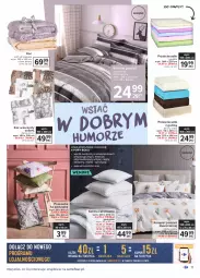 Gazetka promocyjna Carrefour - Gazetka Rodzina domowych kolekcji - Gazetka - ważna od 13.02 do 13.02.2021 - strona 11 - produkty: Por, Koc, Kołdra, Pościel, Poszewka, Prześcieradło, Komplet pościeli, Poduszka, LG