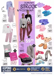 Gazetka promocyjna Carrefour - Gazetka Rodzina domowych kolekcji - Gazetka - ważna od 13.02 do 13.02.2021 - strona 2 - produkty: Klapki, Kapcie, Koszula nocna, Kosz, Koszula, Szlafrok, Piżama