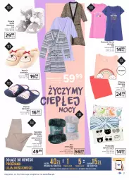 Gazetka promocyjna Carrefour - Gazetka Rodzina domowych kolekcji - Gazetka - ważna od 13.02 do 13.02.2021 - strona 3 - produkty: Koc, Kapcie, Koszula nocna, Poduszka dekoracyjna, Kosz, Koszula, Szlafrok, Spodnie, Botki, Bluza, Poduszka, Piżama