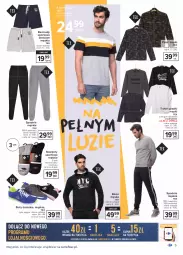 Gazetka promocyjna Carrefour - Gazetka Rodzina domowych kolekcji - Gazetka - ważna od 13.02 do 13.02.2021 - strona 5 - produkty: Por, Buty, Bermudy, Karp, T-shirt, Dres, Sport, Spodnie, Bluza