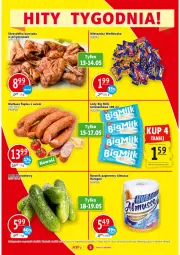 Gazetka promocyjna Prim Market - Gazetka - Gazetka - ważna od 19.05 do 19.05.2021 - strona 5 - produkty: Kurczak, Sok, Ser, Mus, Papier, Pekpol, Ogórek, Big Milk, Lody, Ręcznik, Algida, Grunt, Kiełbasa, Kiełbasa śląska, Mieszanka wedlowska, LG