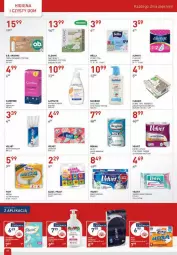 Gazetka promocyjna Drogerie Jawa - Boże narodzenie - Gazetka - ważna od 04.01 do 04.01.2022 - strona 18 - produkty: NBA, Koc, Gin, Papier, Lactacyd, Bell, Perfecta, Velvet, Cleanic, Ręcznik, Always, Podpaski, Carefree, Foxy, Bella, LG