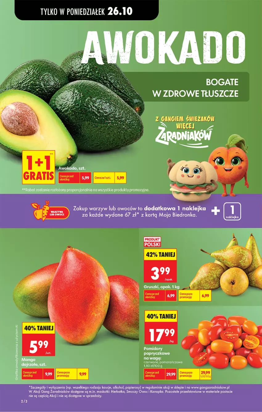 Gazetka promocyjna Biedronka - Gazetka - ważna 26.10 do 02.11.2026 - strona 2 - produkty: Gra, Grafika, Klej, LG, Papier, Por
