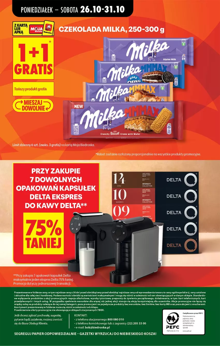 Gazetka promocyjna Biedronka - Gazetka - ważna 26.10 do 02.11.2026 - strona 8 - produkty: Fa, Gra, Kosz, Napoje, Papier, Por, Telefon, Tran