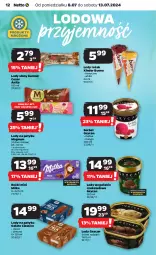 Gazetka promocyjna Netto - Od Poniedziałku - Gazetka - ważna od 13.07 do 13.07.2024 - strona 12 - produkty: Gry, Kinder Bueno, Produkty mrożone, Lody, Mango, Kinder, Milka