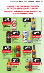Gazetka promocyjna Netto - Od Poniedziałku - Gazetka - ważna od 13.07 do 13.07.2024 - strona 19 - produkty: Piwa, Piwo, Gra, Tatra, Arbuz, Mango, Mięta