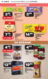 Gazetka promocyjna Netto - Od Poniedziałku - Gazetka - ważna od 13.07 do 13.07.2024 - strona 20 - produkty: Ciastka, Kawa rozpuszczalna, Chałwa, Kawa, Croissant, Herbata czarna, Dżem, Sezam, Czekolada mleczna, Czekolada, E. Wedel, Herbata, Kakao, Milka