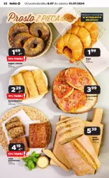 Gazetka promocyjna Netto - Od Poniedziałku - Gazetka - ważna od 13.07 do 13.07.2024 - strona 22 - produkty: Salami, Pizza, Rogal, Chleb