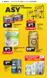 Gazetka promocyjna Netto - Od Poniedziałku - Gazetka - ważna od 13.07 do 13.07.2024 - strona 4 - produkty: Krakus, Ser, Papier, Kawa ziarnista, Pieluchy, Majtki, Karma mokra dla kotów, Kawa, Ręcznik, Lavazza, Pieluchomajtki