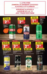 Gazetka promocyjna Biedronka - Gazetka - ważna od 08.03 do 08.03.2023 - strona 49 - produkty: Piwa, Piwo, Sok, Gra, Warka, Piwo jasne, Radler, Harnaś