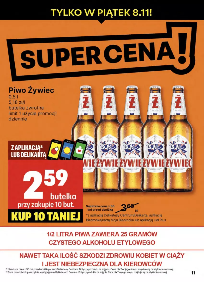 Gazetka promocyjna Delikatesy Centrum - NOWA GAZETKA Delikatesy Centrum od 7 listopada! 7-13.11.2024 - ważna 07.11 do 13.11.2024 - strona 11 - produkty: Piwo, Rum