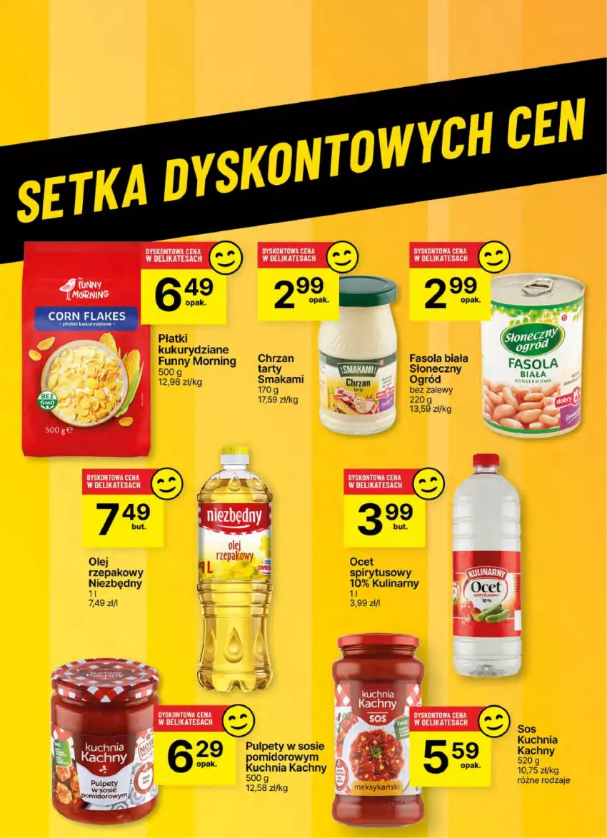 Gazetka promocyjna Delikatesy Centrum - NOWA GAZETKA Delikatesy Centrum od 7 listopada! 7-13.11.2024 - ważna 07.11 do 13.11.2024 - strona 42 - produkty: Chrzan, Fa, Fasola, Kuchnia, Ocet, Ogród, Olej, Pulpety, Sos