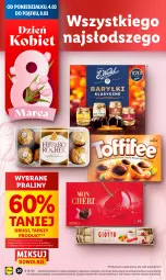 Gazetka promocyjna Lidl - GAZETKA - Gazetka - ważna od 06.03 do 06.03.2024 - strona 22 - produkty: Praliny