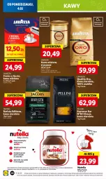 Gazetka promocyjna Lidl - GAZETKA - Gazetka - ważna od 06.03 do 06.03.2024 - strona 50 - produkty: Nutella, Kawa ziarnista, Kawa mielona, Kawa, Lavazza, Jacobs