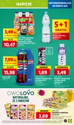 Gazetka promocyjna Lidl - GAZETKA - Gazetka - ważna od 06.03 do 06.03.2024 - strona 51 - produkty: Sok, Por, Gra, Napój energetyczny, Borówka, Morela, Ananas, Kiwi, Napoje, Pepsi, Smoothie, Woda mineralna, Woda, Mango, Napój, Cisowianka, Liczi, Nektar, Kokos, Hortex