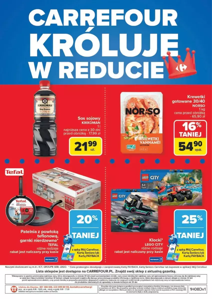 Gazetka promocyjna Carrefour - ważna 17.02 do 22.02.2025 - strona 4 - produkty: LANA, LEGO, Por, Rama