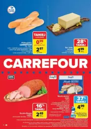 Gazetka promocyjna Carrefour - Gazetka - ważna od 22.02 do 22.02.2025 - strona 2 - produkty: Mlekovita, Szynka, Bagietka, Półbagietka, Gouda, Masło, Mleko