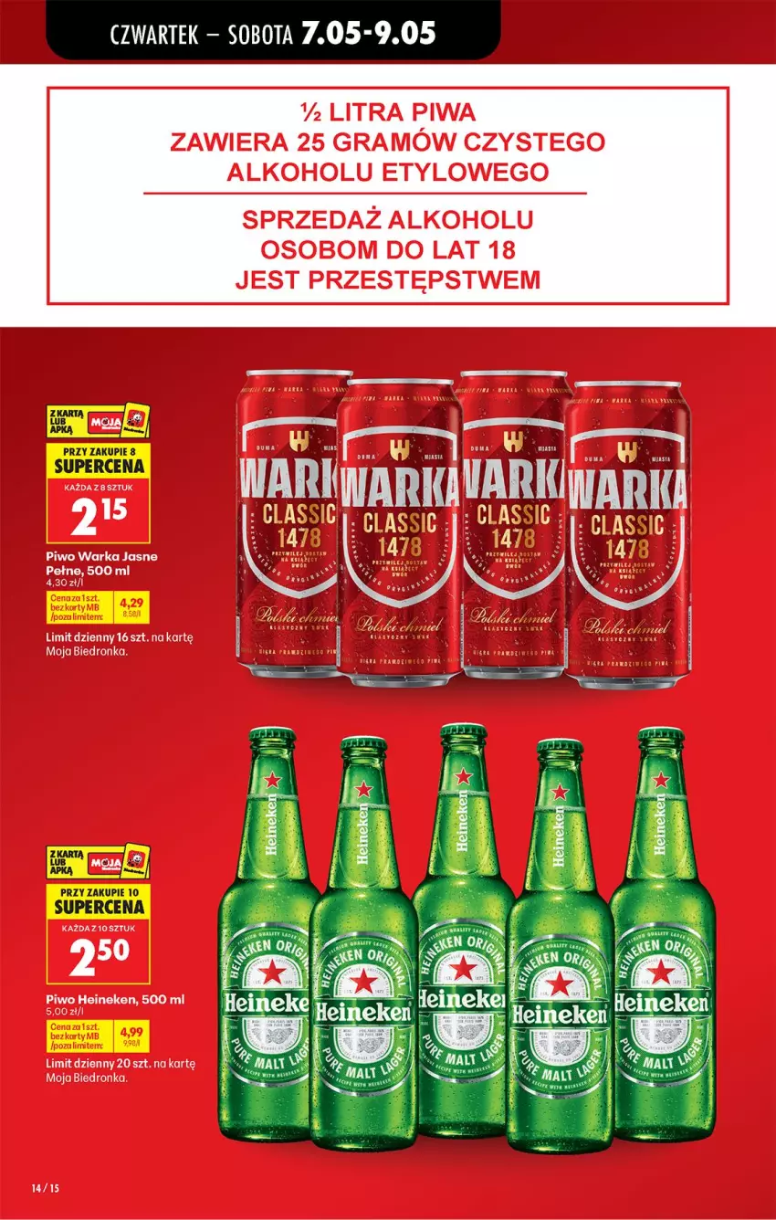 Gazetka promocyjna Biedronka - Od Czwartku - ważna 07.05 do 13.05.2026 - strona 14