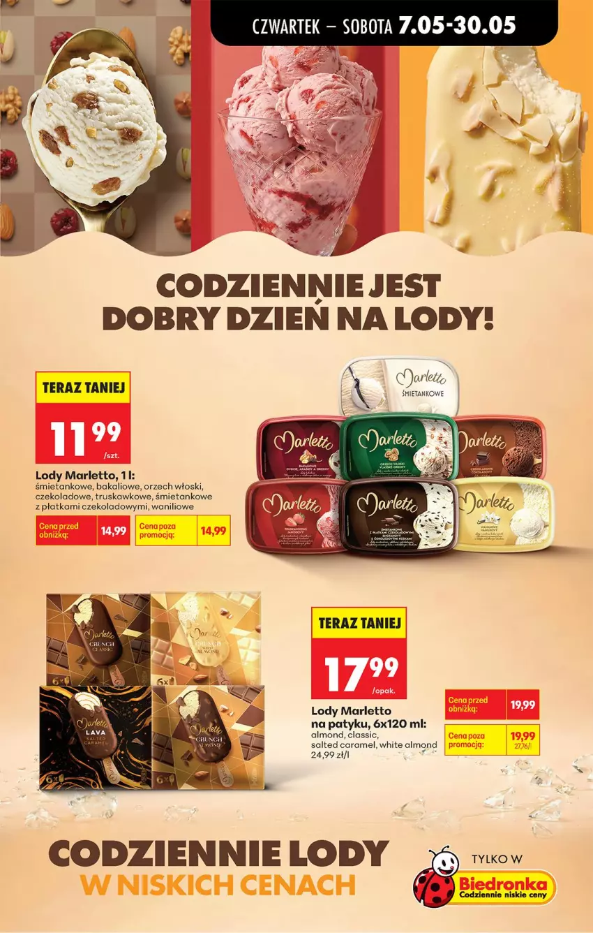 Gazetka promocyjna Biedronka - Od Czwartku - ważna 07.05 do 13.05.2026 - strona 23 - produkty: Lody, Tera