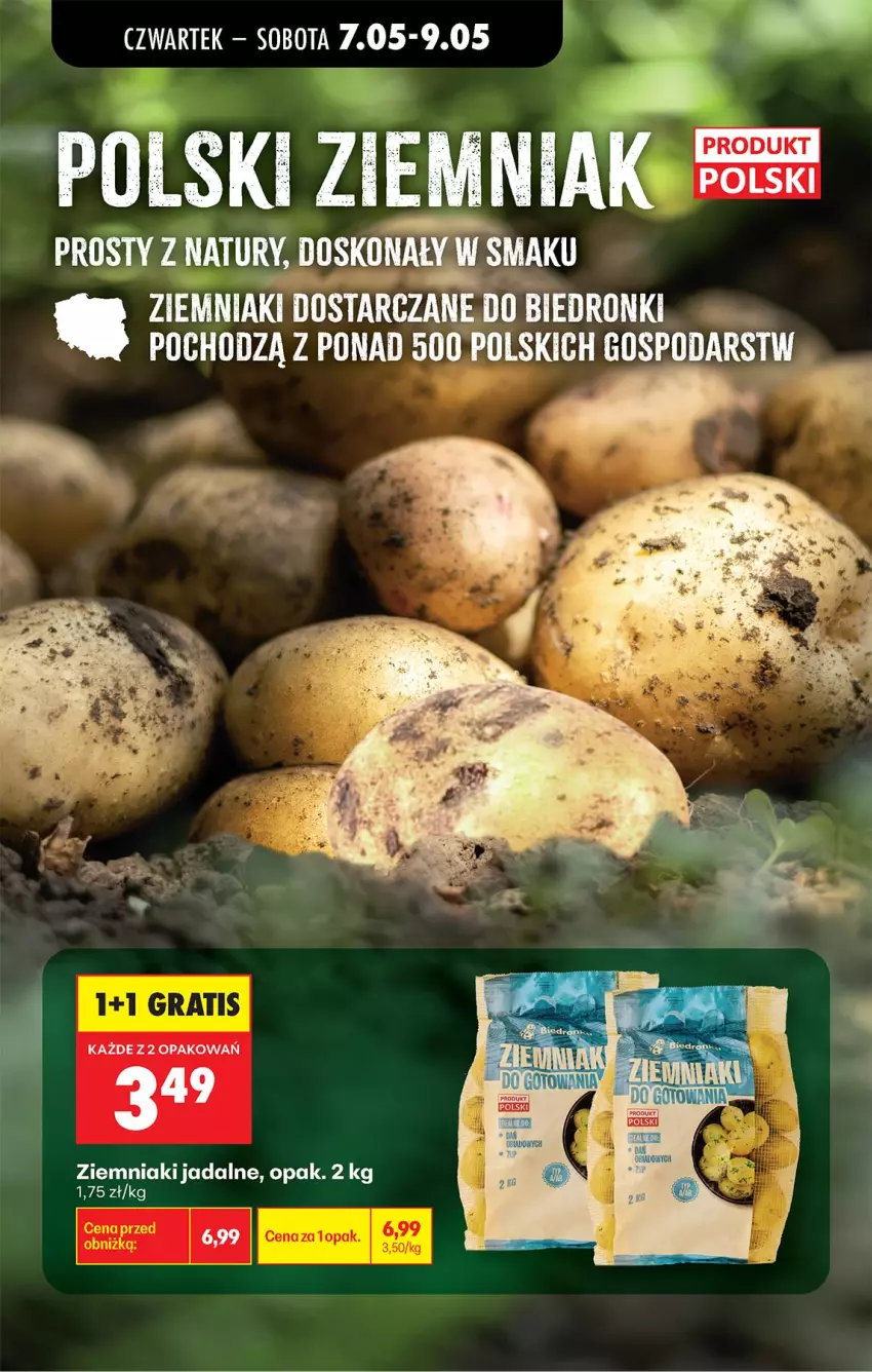 Gazetka promocyjna Biedronka - Od Czwartku - ważna 07.05 do 13.05.2026 - strona 29 - produkty: Ziemniaki