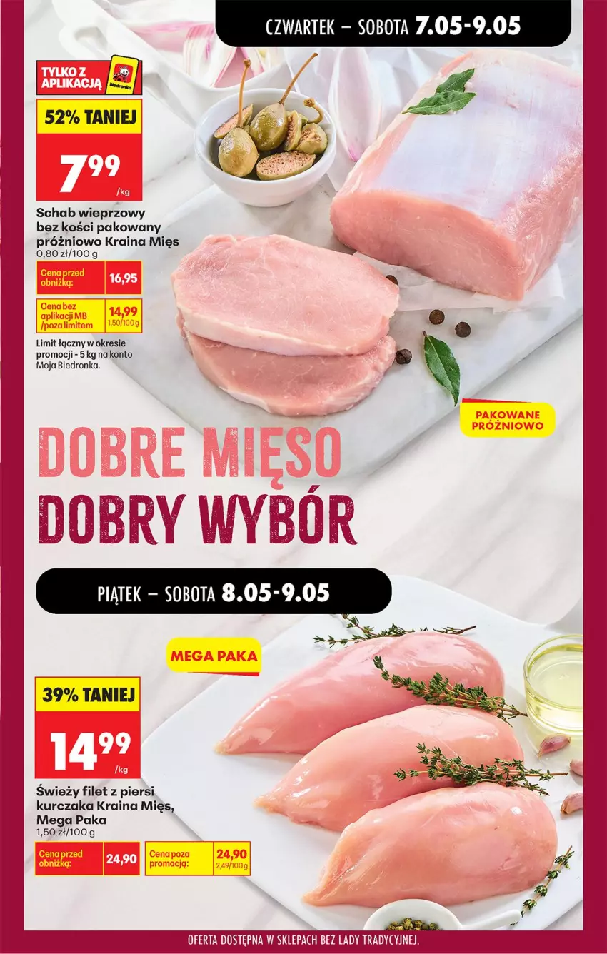 Gazetka promocyjna Biedronka - Od Czwartku - ważna 07.05 do 13.05.2026 - strona 31 - produkty: Fa, Filet z piersi kurczaka, Kurczak, Schab wieprzowy