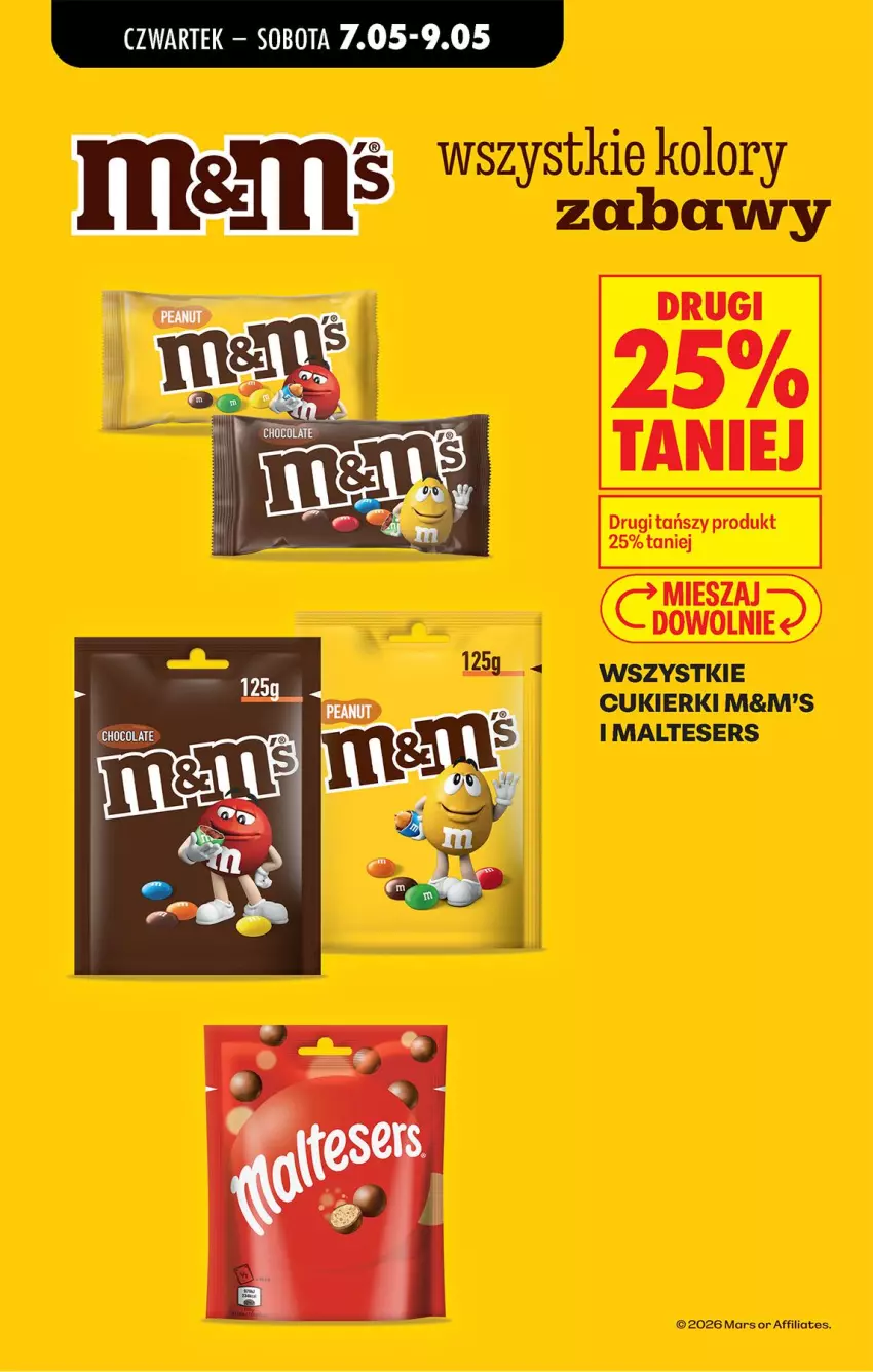Gazetka promocyjna Biedronka - Od Czwartku - ważna 07.05 do 13.05.2026 - strona 55 - produkty: Cukier, Cukierki, Mars, Ser